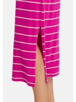 Große Größen Hanro Nachthemd Laura In Berry Stripe Günstig Kaufen -hanro shop hanro nachthemd laura in berry stripe 3