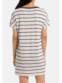 Große Größen Hanro Nachthemd Laura In Cheerful Stripe Günstig Kaufen -hanro shop hanro nachthemd laura in cheerful stripe 2