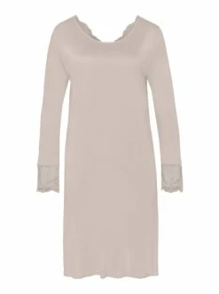 Große Größen Hanro Nachthemd Lovis 100cm In Pumice Günstig Kaufen