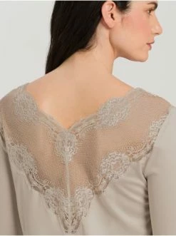 Große Größen Hanro Nachthemd Lovis 100cm In Pumice Günstig Kaufen -hanro shop hanro nachthemd lovis 100cm in pumice 6