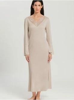 Große Größen Hanro Nachthemd Lovis 130cm In Pumice Günstig Kaufen -hanro shop hanro nachthemd lovis 130cm in pumice 2