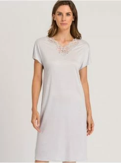 Große Größen Hanro Nachthemd Mae In Silver Grey Günstig Kaufen -hanro shop hanro nachthemd mae in silver grey 8