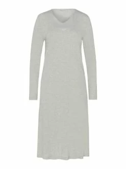 Große Größen Hanro Nachthemd Mira 110cm In Cloud Melange Günstig Kaufen