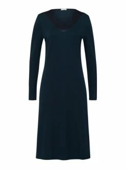 Große Größen Hanro Nachthemd Mira 110cm In Mystic Blue Günstig Kaufen