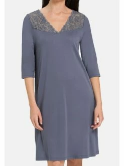 Große Größen Hanro Nachthemd Moments In Pigeon Günstig Kaufen -hanro shop hanro nachthemd moments in pigeon 2