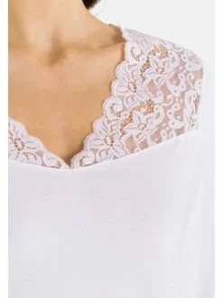 Große Größen Hanro Nachthemd Moments In Weiß Günstig Kaufen -hanro shop hanro nachthemd moments in weiss 3