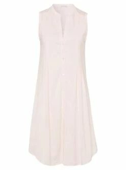 Große Größen Hanro Nachthemd Ohne Arm Cotton Deluxe In Crystal Pink Günstig Kaufen