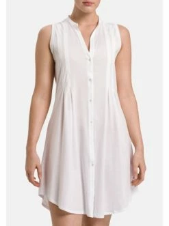Große Größen Hanro Nachthemd Ohne Arm Cotton Deluxe In Weiß Günstig Kaufen -hanro shop hanro nachthemd ohne arm cotton deluxe in weiss 2
