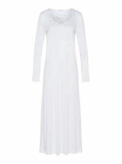 Große Größen Hanro Nachthemd Paola In Weiß Günstig Kaufen