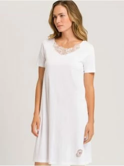 Große Größen Hanro Nachthemd Paola In Weiß Günstig Kaufen -hanro shop hanro nachthemd paola in weiss 8