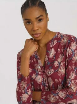 Große Größen Hanro Nachthemd Sleep & Lounge 90cm In Floral Joy Günstig Kaufen -hanro shop hanro nachthemd sleep and lounge 90cm in floral joy 5