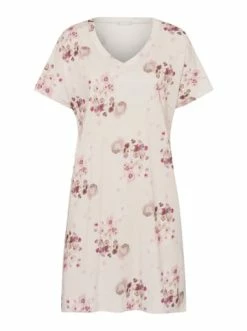 Große Größen Hanro Nachthemd Sleep & Lounge In Watery Blossoms Günstig Kaufen