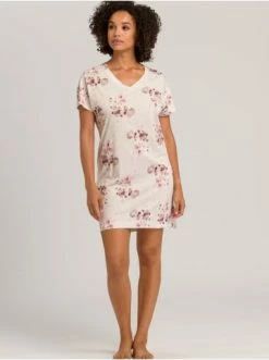 Große Größen Hanro Nachthemd Sleep & Lounge In Watery Blossoms Günstig Kaufen -hanro shop hanro nachthemd sleep and lounge in watery blossoms 4