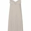 Große Größen Hanro Nachthemd Spaghettidress Lovis 90cm In Pumice Günstig Kaufen