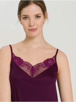 Große Größen Hanro Nachthemd Spaghettidress Lovis 90cm In Sumac Günstig Kaufen -hanro shop hanro nachthemd spaghettidress lovis 90cm in sumac 5