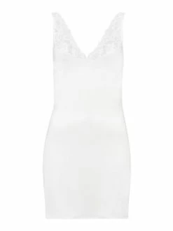 Große Größen Hanro Negligé Juna In Weiß Günstig Kaufen