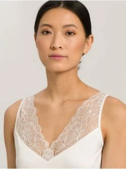 Große Größen Hanro Negligé Juna In Weiß Günstig Kaufen -hanro shop hanro neglige juna in weiss 5