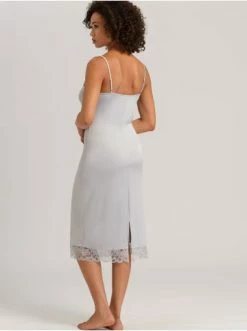 Große Größen Hanro Negligé Mae In Silver Grey Günstig Kaufen -hanro shop hanro neglige mae in silver grey 10