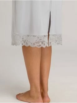 Große Größen Hanro Negligé Mae In Silver Grey Günstig Kaufen -hanro shop hanro neglige mae in silver grey 12