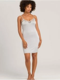 Große Größen Hanro Negligé Mae In Silver Grey Günstig Kaufen -hanro shop hanro neglige mae in silver grey 4