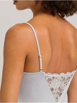 Große Größen Hanro Negligé Mae In Silver Grey Günstig Kaufen -hanro shop hanro neglige mae in silver grey 6