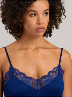 Große Größen Hanro Negligé Mae In Space Blue Günstig Kaufen -hanro shop hanro neglige mae in space blue 5