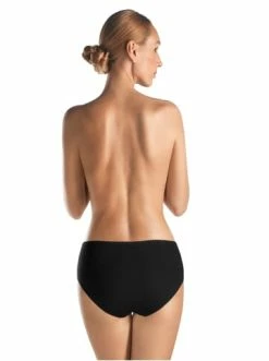 Wäsche Hanro Panty Satin Deluxe In Schwarz Günstig Kaufen -hanro shop hanro panty satin deluxe in schwarz 3