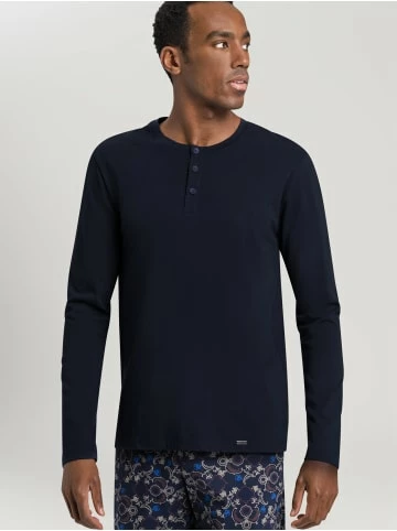 Shirts & Longsleeves Hanro Pullover Living Shirts Mit Knopfleiste In Dunkelblau Günstig Kaufen 5 Shirts & Longsleeves Hanro Pullover Living Shirts Mit Knopfleiste In Dunkelblau Günstig Kaufen - Image 3