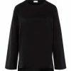 Große Größen Hanro Pullover Natural Shirt In Black Beauty Günstig Kaufen -hanro shop hanro pullover natural shirt in black beauty