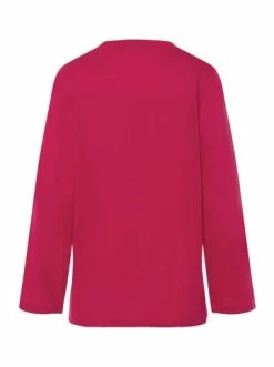 hanro shop -hanro shop hanro pullover natural shirt in pink mimosa 1