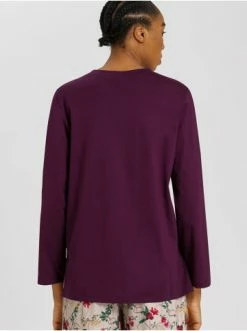 Große Größen Hanro Pullover Natural Shirt In Sumac Günstig Kaufen -hanro shop hanro pullover natural shirt in sumac 3