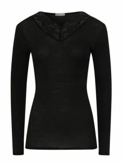 Große Größen Hanro Pullover Nora In Phantom Günstig Kaufen