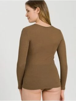 Große Größen Hanro Pullover Nora In Walnut Günstig Kaufen -hanro shop hanro pullover nora in walnut 3