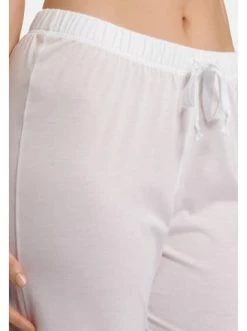 Große Größen Hanro Pyama Hose Cotton Deluxe In Weiß Günstig Kaufen -hanro shop hanro pyama hose cotton deluxe in weiss 4
