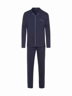 Wäsche Hanro Pyjama Day & Night In Schwarz Günstig Kaufen