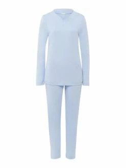 Große Größen Hanro Pyjama Dion In Hortensia Günstig Kaufen