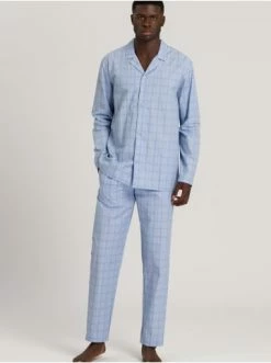 Wäsche Hanro Pyjama Ian In Galactic Check Günstig Kaufen -hanro shop hanro pyjama ian in galactic check 2