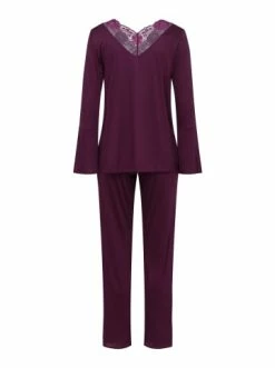 Große Größen Hanro Pyjama Lovis In Sumac Günstig Kaufen -hanro shop hanro pyjama lovis in sumac 1