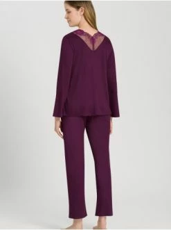Große Größen Hanro Pyjama Lovis In Sumac Günstig Kaufen -hanro shop hanro pyjama lovis in sumac 3