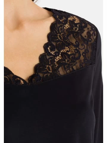 Große Größen Hanro Pyjama Moments In Schwarz Günstig Kaufen 5 Große Größen Hanro Pyjama Moments In Schwarz Günstig Kaufen - Image 3