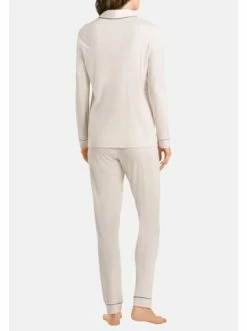 Große Größen Hanro Pyjama Natural Comfort In Almond Günstig Kaufen -hanro shop hanro pyjama natural comfort in almond 2