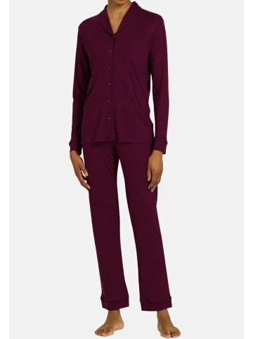 Große Größen Hanro Pyjama Natural Comfort In Plum Günstig Kaufen 4 Große Größen Hanro Pyjama Natural Comfort In Plum Günstig Kaufen - Image 2