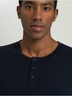 Wäsche Hanro Pyjama Night & Day In Dunkelblau Günstig Kaufen -hanro shop hanro pyjama night and day in dunkelblau 4