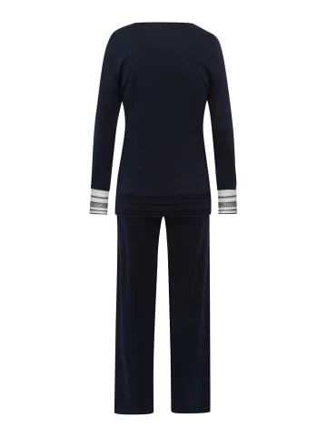 Große Größen Hanro Pyjama Sina In Dunkelblau Günstig Kaufen 4 Große Größen Hanro Pyjama Sina In Dunkelblau Günstig Kaufen - Image 2