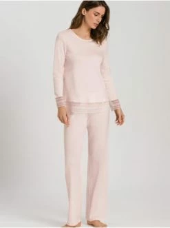 Große Größen Hanro Pyjama Sina In Morning Glow Günstig Kaufen -hanro shop hanro pyjama sina in morning glow 2