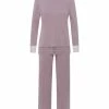 Große Größen Hanro Pyjama Sina In Sage Flower Günstig Kaufen -hanro shop hanro pyjama sina in sage flower
