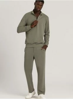 Wäsche Hanro Pyjamahose Natural Living In Antique Green Günstig Kaufen -hanro shop hanro pyjamahose natural living in antique green 4