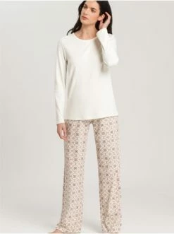 Große Größen Hanro Pyjamaoberteil Loungy Nights In White Marble Günstig Kaufen -hanro shop hanro pyjamaoberteil loungy nights in white marble 4