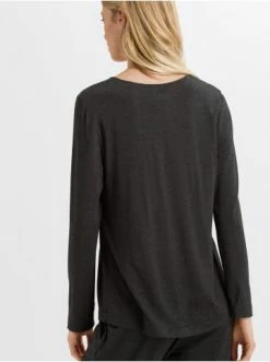 Große Größen Hanro Pyjamaoberteil Natural Elegance In Caviar Günstig Kaufen -hanro shop hanro pyjamaoberteil natural elegance in caviar 3