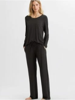 Große Größen Hanro Pyjamaoberteil Natural Elegance In Caviar Günstig Kaufen -hanro shop hanro pyjamaoberteil natural elegance in caviar 4